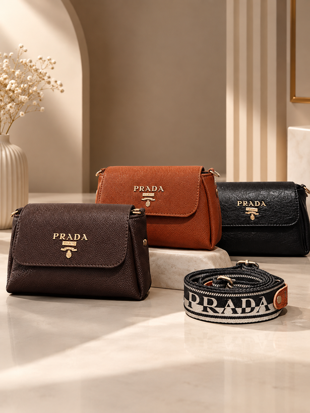 کیف دوشی زنانه PRADA