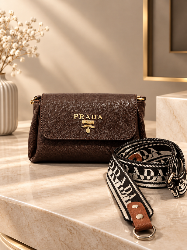 کیف دوشی زنانه PRADA