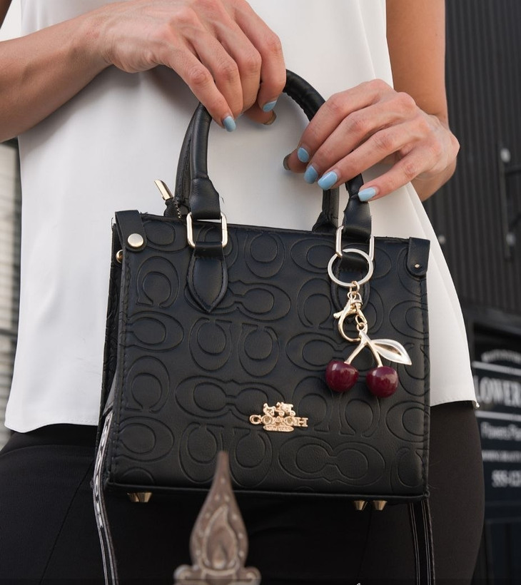 کیف دخترانه Coach آلبالویی | Small