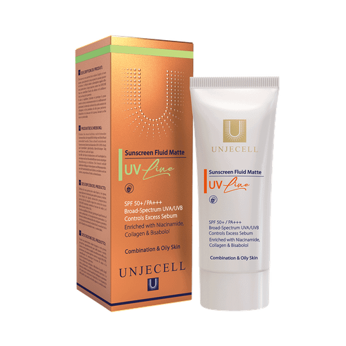فلوئید ضد آفتاب مات کننده/ یووی لاین/ spf50+