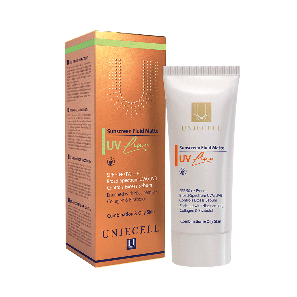 فلوئید ضد آفتاب مات کننده یووی لاین spf50